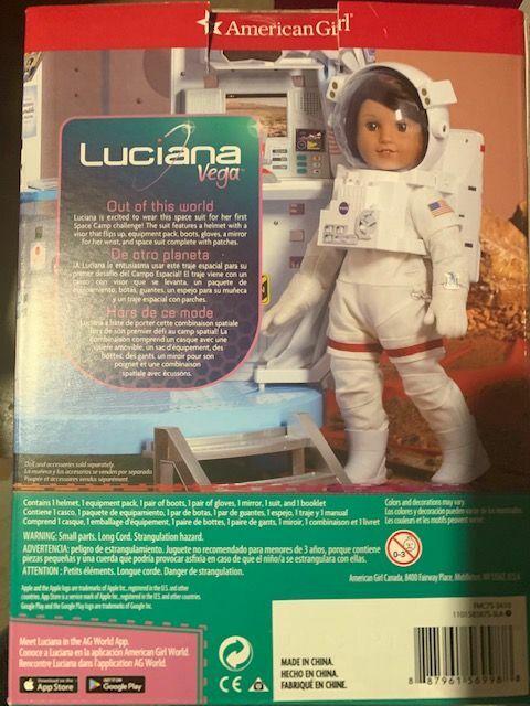 luciana astronaut suit